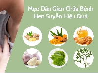 Mẹo Dân Gian Chữa Bệnh Hen Suyễn Hiệu Quả